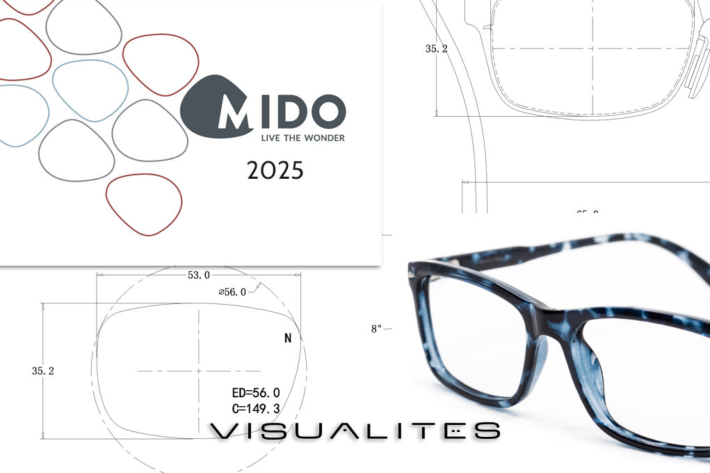 Lightweight Reading Glasses by Visualites at MIDO Eyewear Show in Milan