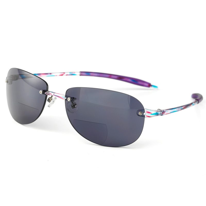 Visualites 6 Sunglass Readers In Purple