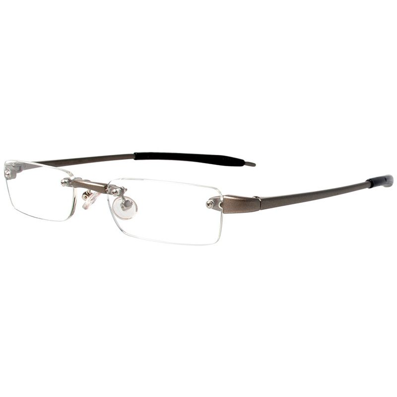 Visualites 7 lightweight low-sit reading glasses in gray