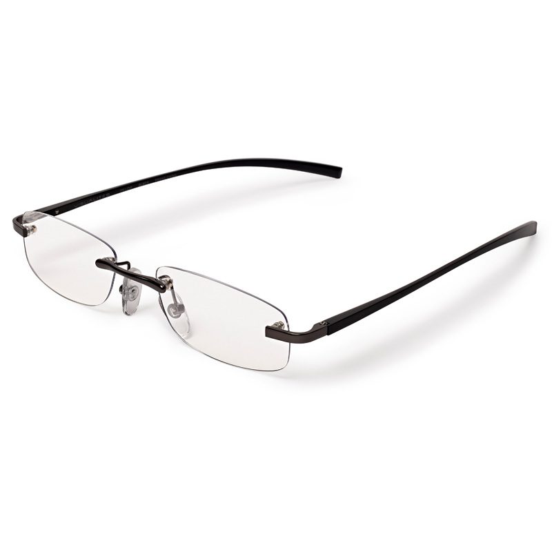 Visualites X Pillow reading glasses in black for a bold, modern look