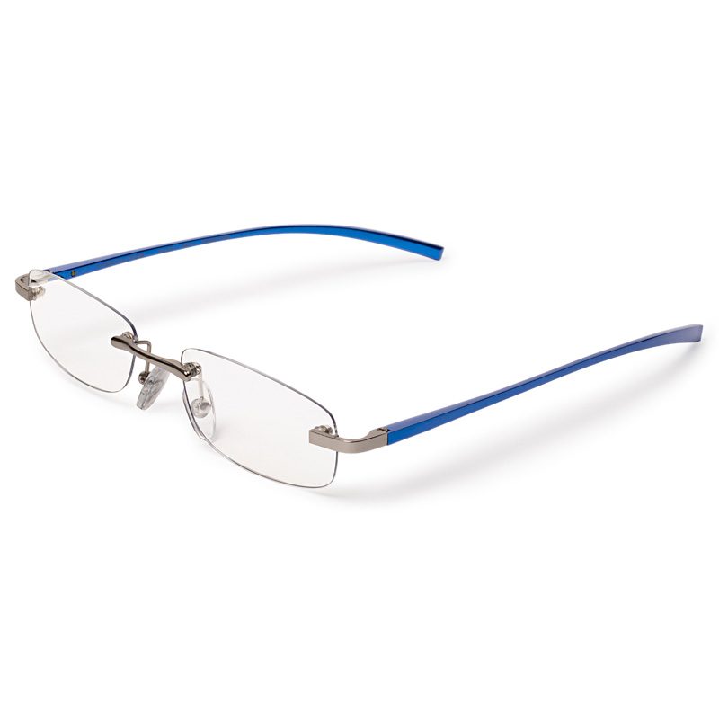 Unisex reading glasses with metal temples – Visualites X Pillow