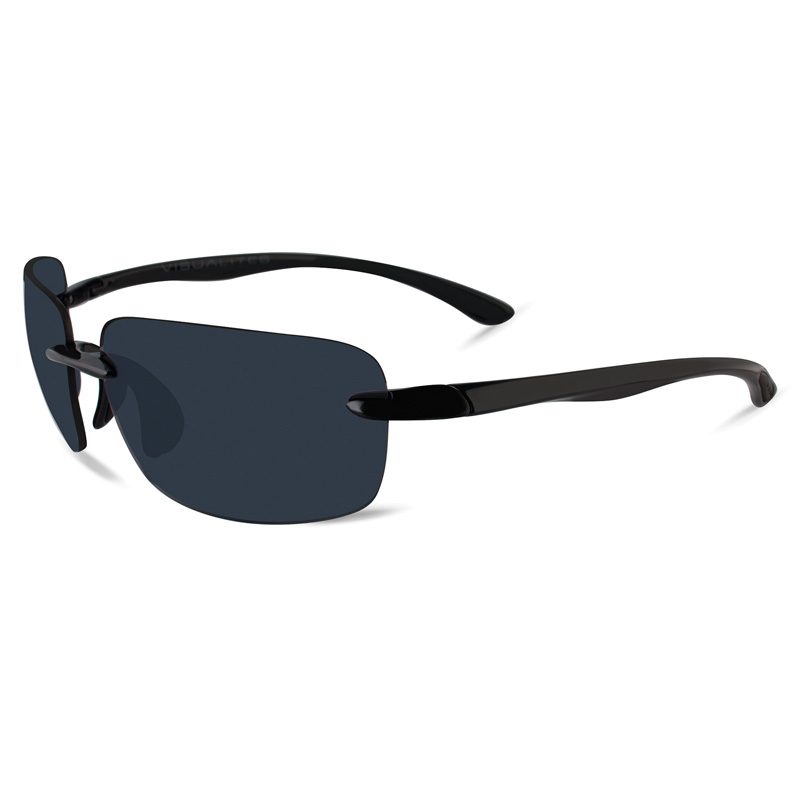 VSR1 Rimless Sun Reading Glasses in Black