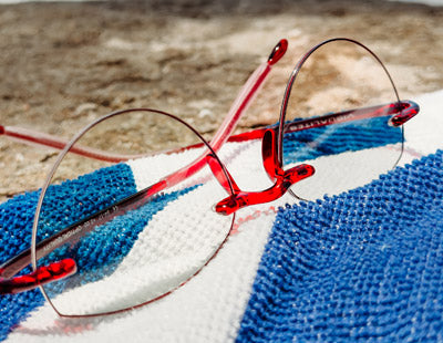 Visualites Amour quality rimless reading glasses for woman