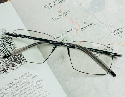 Visualites Esprit Rimless Reading Glasses With Optical Quality Lenses
