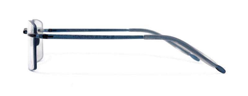 Visualites Esprit Unique Reading Glasses in Navy Blue Side View