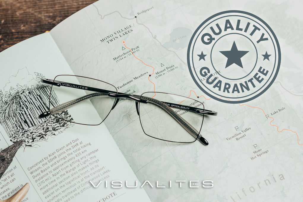 Visualites Reading Glasses with Quality Guarenteed graphic