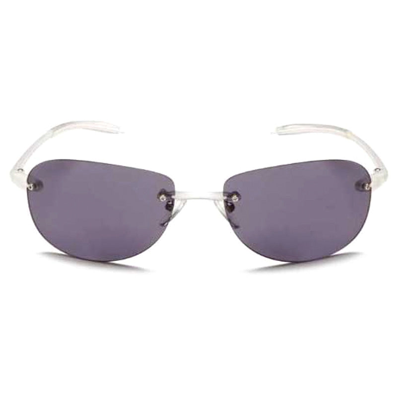 Visualites 6 Sunglass Reading Glasses In Crystal Clear Front View