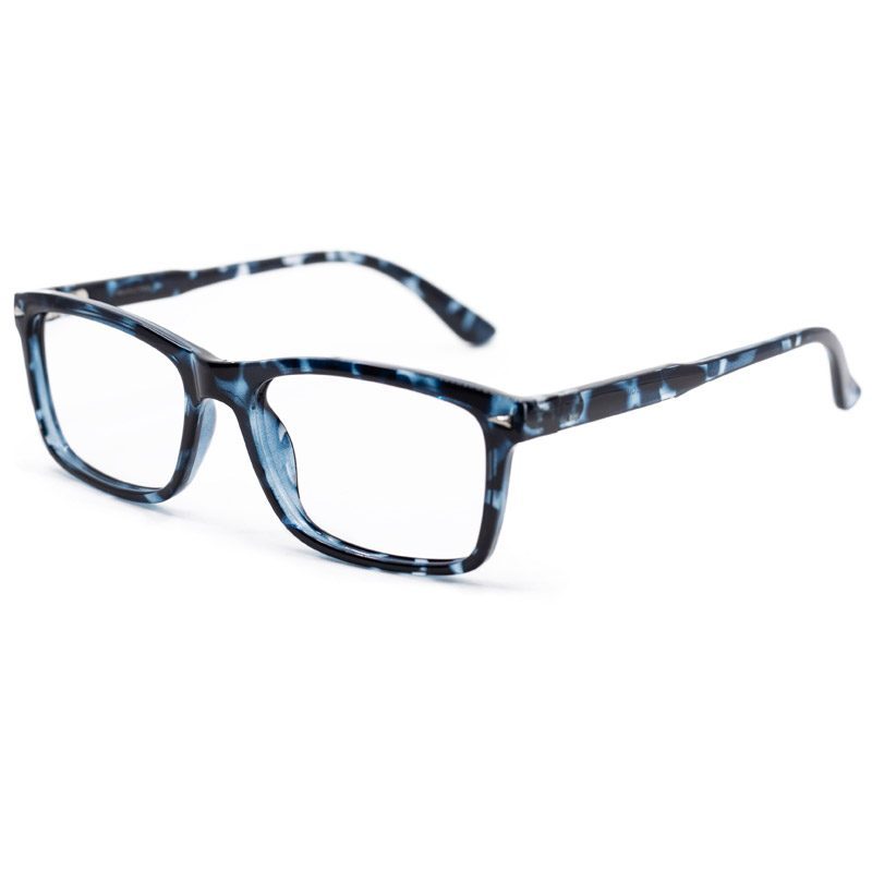 The Beau Lightweight Progressive Blue Tortoise Reading Glasses