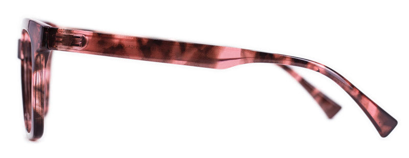 Visualites Réveur Pink Durable Reading Glasses Side View