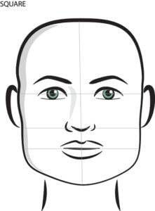 Square face shape